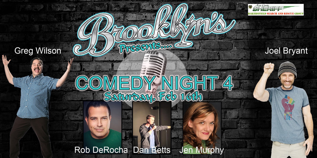 Stand-up Comedy at Brooklyn's in Bakersfield, CA