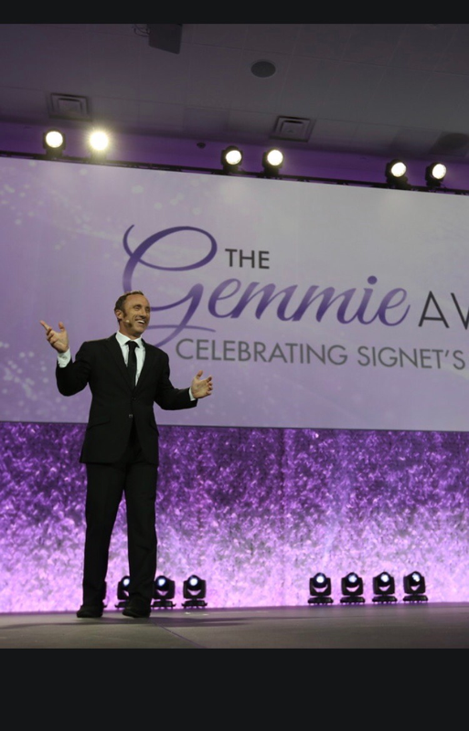 Joel Bryant, host of the Gemmie Awards for Signet Jewelers (Kay Jewelers, Piercing Pagoda, Jared)